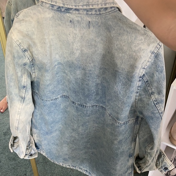Oversized denim jacket - Picture 4 of 4